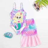 Mermaid Swimsuit Two-Piece Set