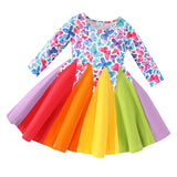 Butterfly Rainbow Dress