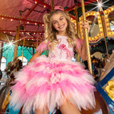 Pink Gradient Princess Dress