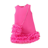 Multi-Color Optional Mesh Dress + Bag