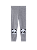 Embroidered Patch Leggings