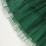 Christmas Santa Claus Embroidered Mesh Dress