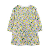 Embroidery Patch Long Sleeves Dress