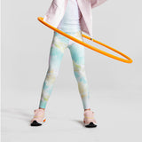 Children's Yoga Clothes Pants Quick-Drying Breathable Running Training Cycling Sports Tights