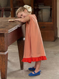 Sleeveless Color Matching Sweet Skirt