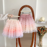 Children's Rainbow Cake Dress