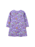 Halloween Patch Long Sleeves Dress