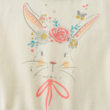 Children's Cartoon Printed Short Sleeve Dress