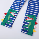 Dinosaur Appliqu¨¦ Leggings