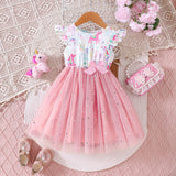 Cartoon Print Dress