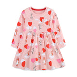 Heart Long Sleeve Dress