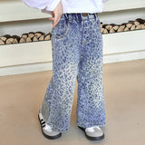 Leopard Print Jeans
