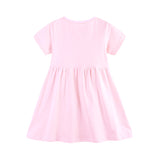 Children's Rainbow-Colored Four-Leaf Clover & Cloud Dress