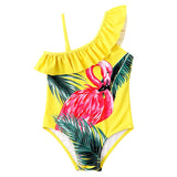 Animal Printing Girl Swimsuit