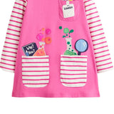 Magic Potion Applique  Long Sleeve Dress