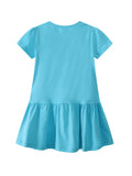 Animal Embroidery Short Sleeve Dress