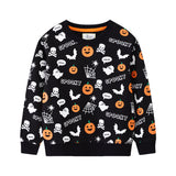 Halloween Cartoon Cloth Stickers Pumpkin Children's Party Dress-up Clothing