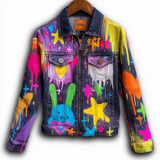 Lucky Sale-Graffiti Style Kids' Jacket