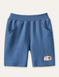 Ambulance Embroidered Shorts - CCMOM