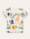 Animal Printed T-shirt - CCMOM
