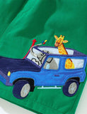 Appliqu¨¦ Embroidered Shorts - CCMOM