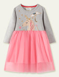 Appliqu¨¦ Mesh Dress - CCMOM