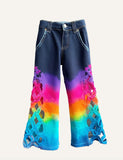 Lucky Sale-Children's Rainbow Trousers