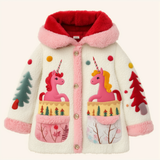 Lucky Sale-Children's colorful cartoon animal head coat