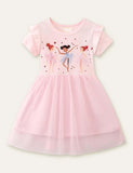 Ballet Girl Printed Dress - CCMOM