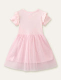Ballet Girl Printed Dress - CCMOM