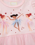 Ballet Girl Printed Dress - CCMOM