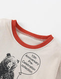 Balloon and Bear Printed Long-Sleeved T-shirt - CCMOM