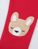 Bear Appliqu¨¦ Leggings - CCMOM