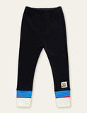 Bear Appliqu¨¦ Stitching Leggings - CCMOM