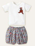 Bear Printed Set - CCMOM