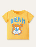 Bear Printed T-shirt - CCMOM