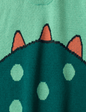 Boy Dinosaur Knitted Pullover Sweater - CCMOM
