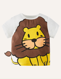 Boy's Printed Short-Sleeved T-shirt - CCMOM