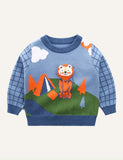 Boy's Three-Dimensional Animal Pullover - CCMOM