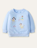 Butterfly Angel Printed Sweatshirt - CCMOM