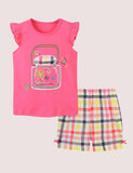 Butterfly Embroidered Sleeveless Set - CCMOM