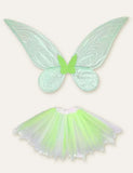 Butterfly Fairy Wings Party Cape + Skirt - CCMOM