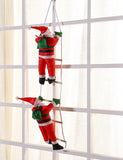Christmas Hanging Decoration Ladder Santa Claus Decorations