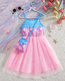 Multiple colors available-Mermaid Sling Dress + Bag