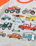 Car Atlas Printed T-shirt - CCMOM
