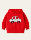 Car Printed Hooded Sweatshirt - CCMOM