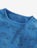 Car Printed Long-Sleeved Bottoming Shirt - CCMOM