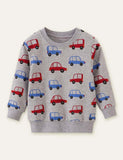 Car Printed Sweatshirt - CCMOM