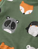 Cartoon Animal Printed Sweatshirt - CCMOM