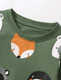 Cartoon Animal Printed Sweatshirt - CCMOM